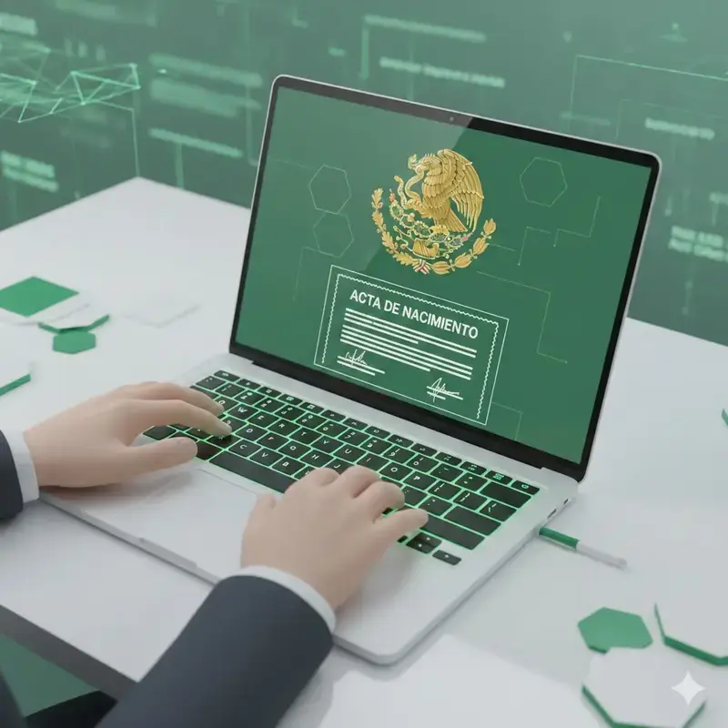 Imagen de Cómo Sacar tu Acta de Nacimiento en Línea (Certificada) en 2026