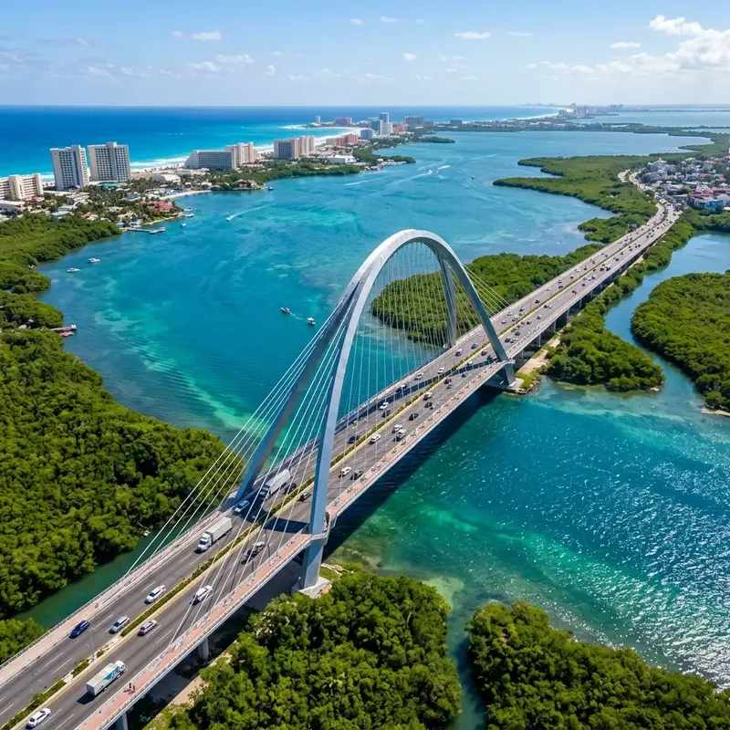 Imagen principal de Inauguración del Puente Nichupté en Cancún: Todo lo que debes saber