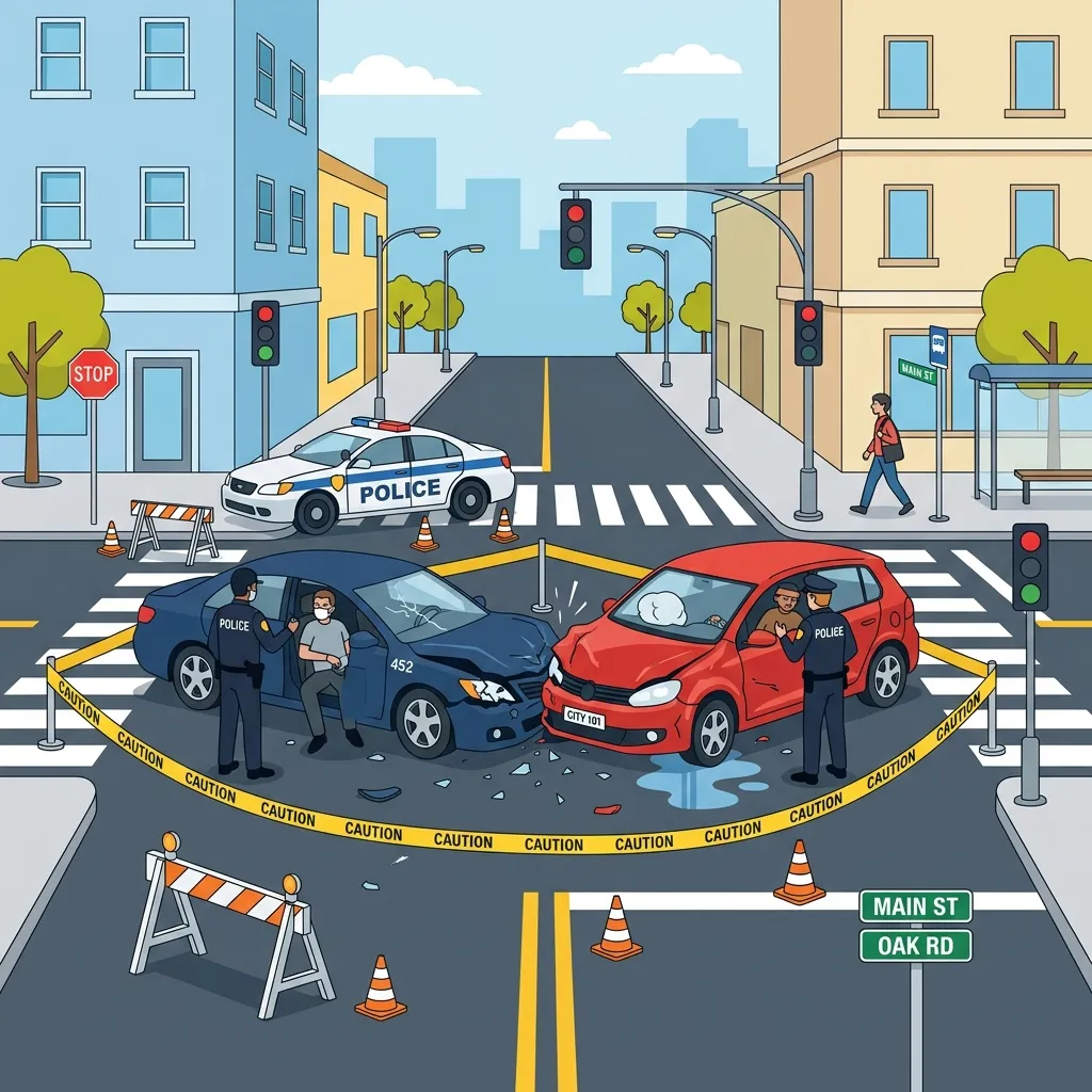 Imagen principal de Qué Hacer en Caso de un Accidente Automovilístico en México